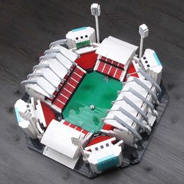 2020 New Real Madrid Football Stadium World Cup Model Building Blocks Bricks Creative City Street Toys for Kids Christmas Gifts X0902