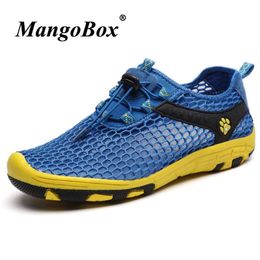 Man Woman Water Shoes Spring Summer Aqua Sport Sneakers Comfortable Breathable Outdoor Water Shoes Couple Aqua Shoes X0728