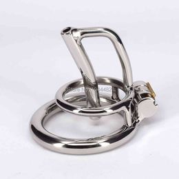 NXYCockrings SODANDY Male Chastity Belt Steel Cock Cage Metal Device With Urethral Stretcher Catheter Dilator Fetish Penis Ring Lock 1124