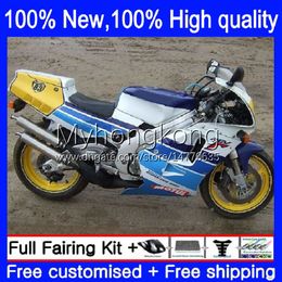 Bodywork Kit For SUZUKI SAPC VJ22 VJ23 RGVT250 1994 1995 1996 1997 1998 Body Blue cyan white 32No.99 RGVT RGV 250 250CC RGV250 88-98 RGVT-250 RGV-250 94 95 96 97 98 Fairing