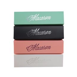 2021 new 6 Grids Macaron Wrap Paper Wedding Party Gift Boxes Chocolates Cookie Packing Box