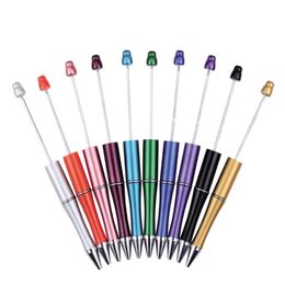 Add a Bead DIY Pen Beads Pens Customizable Lamp Work Craft Writing Tool Ballpoint Pens