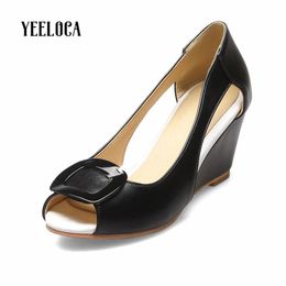 Women Sandals Summer Open Toe High Wedges Heels Sweet Casual Metal Decoration Pointed Cover Heel Woman Shoes