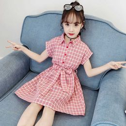 Summer Girls Dress 12 Children's Clothing 11 Girl's Clothes 9 Student Fashion Dresses 8 5 Years Old 7 Kids 6 Casual Dresses Q0716