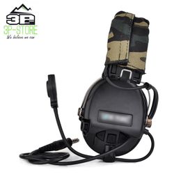 Sordin Tactical Headset Noise Reduction Earphone Military Wargame Hunting Shooting Headphone WZ111 Aviation Headsets Accessories