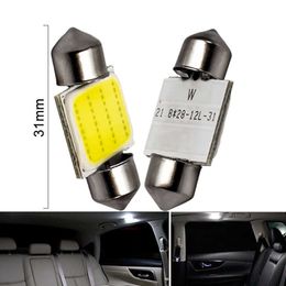 C5W Car LED COB Bulb Interior Reading Light Festoon LED Super Bright Auto Dome Licence Plate Luggage Trunk Lamp 31mm 36mm