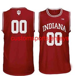 Mens Women Youth Indiana Hoosiers Basketball Jersey Add any name number Men Women Youth XS-6XL