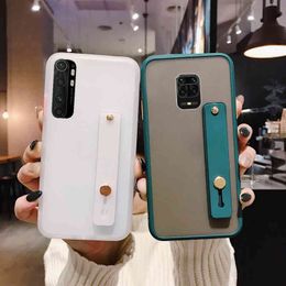 Mobile Phone Cases for Millet Notes 10 Lite 9t Bit F2 Pro 9 A3 Lite Redmi Notes 9s 8t 7 8 Pro K20 8A 7a With Wristband Cover