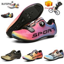 Cycling Footwear 2021 Professional Sport Shoes Outdoor Road Riding Bike Sneakers Men Lightweight MTB Bicycle Self-Locking Cleat