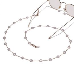 2021 Chic Simple Casual Pearl Beads Eyeglasses Chain Sunglasses Chain Holder Jewellery