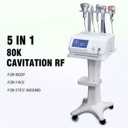 Portable 80k Vacuum Cavitation RF Machine Cellulite Body Shaping Skin Rejuvention And Tighten Contouring