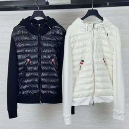 Style Hooded Down Jackets Mens coat White &Black Outwear Luxury Brand Jacket Winter Down Coat WHYMEN558 211110