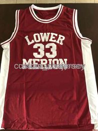 Men Women Youth Vintage Lower Merion High School Basketball Jersey stitched custom name any number