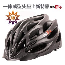 Mountain Bikes Are Equipped With Breathable Helmets For Both Men And Women Cycling Caps & Masks