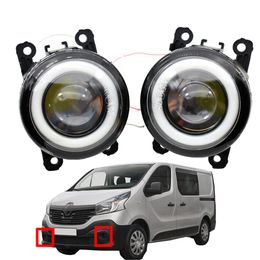 fog light 2 x Car Accessories high quality LED DRL headlights Lamp for Renault Trafic 2003-2006