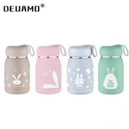 Logo Custom Bottle Mug Vacuum Flasks Belly Cup Bottle For Water Insulated Tumbler For kids coffee animal