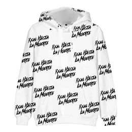 Popular New Men Women Harajuku Letters Sweatshirts Anuel AA 3D Hoodies Casual Pullover Anuel AA 3D Sweatshirt Streetwear Hoodies Y211118