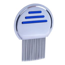 Dog Grooming beauty tools Stainless Steel Lice Comb Kids Hair Rid Headlice Super Density Teeth Remove Nits Combs RH9632