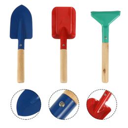 Other Festive & Party Supplies 3 Pcs Kids Garden Tools Beach Shovel Set Planting Rake For Children