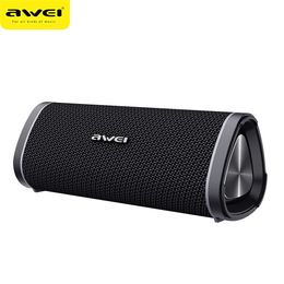 Awei Y331 TWS Portable Wireless Loudspeaker Outdoor Sound System 3D Stereo Music Surround AUX TF Card Bluetooth Speaker