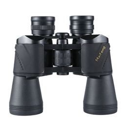 MAIFENG 20X50 Zoom BAK4 Powerful Binoculars Wide-angle Telescope Eyepiece Professional For Phone Hunting Camping - Black