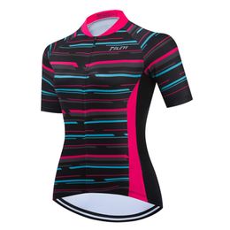 Racing Jackets TELEYI 2021 Women Cycling Jersey Tops Summer Clothing Ropa Ciclismo Short Sleeve Mtb Bike Shirt Maillot