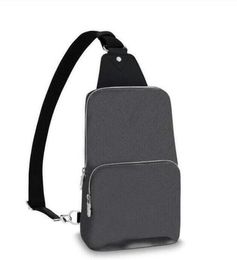 AV. SLING BAG D.GRAP. N41719 travel bags MENS Avenue cross body breast shoulder pouch Genuine leather chest bag