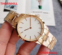 Top Brand Men Women Watch 32mm 36mm dial High Quality Gold Silver Stainless Steel Quartz Lady Watches