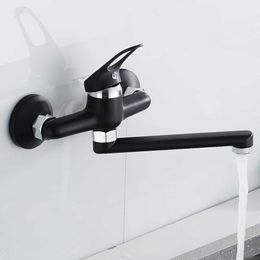 Kitchen Faucet Mixers Wall Mounted Single Handle Mixer Tap Sink Faucet Rotation Cold Water Mixer Mop Pool Tap Basin Faucet 210724