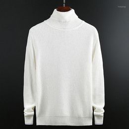 white thick turtleneck
