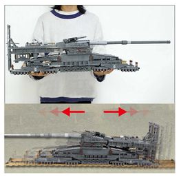 Gulo Gulo WW2 Military Heavy Tank Building Blocks Gustav German Railway Gun  Dora Bricks Set Models Kid DIY Toy For Gifts H0917 From Sihuai04, $322.57