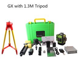 Professional 16 Line 4D Laser Level Green 515NM Beam 360 Vertical And Horizontal Self-leveling Cross