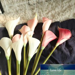 Artificial Fake Flowers Leaf Calla Floral Wedding Bouquet Party Home Decor silk hydrangeas cheap flower decoration for home Factory price expert design Quality