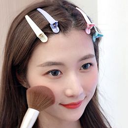 10pcs/Set New Women Girls Colorful Plastic Long Hairpins Wash Face Bangs Simple Hair Clips Barrettes Fashion Hair Accessories