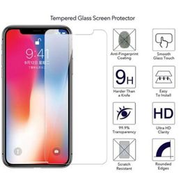 2021new 9H 2.5D Tempered Glass Screen Protector Film For iPhone 12 mini 11 pro X XS MAX XR 8 7 6 Plus samsung A51 A71 A72 A52 0.33MM