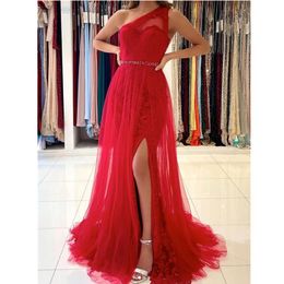2021 Sexy Prom Dresses with High Split Evening Gowns for Party Formal Dress robe de soirée de mariage