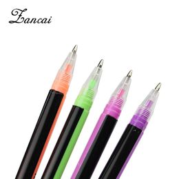 Highlighters ZANCAI 24pcs Stationery Highlighter Pens For School Portable Marker Thick Line Student Note Fluorescent Assorted Colour Pen