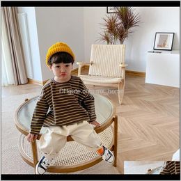 Hoodies Baby Clothing Baby Maternity Drop Delivery 2021 Boys Oversized Long Sleeve Sweatshirts Kids Casual Comfortable Round Collar Tops 2011
