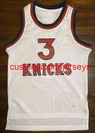 Mens Women Youth #3 Stephon Marbury White Basketball Jersey Embroidery add any name number