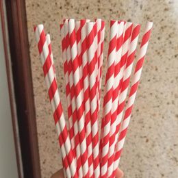 Packaging Dinner Service 25pcs Drinking Straws Paper Straw Baby Shower Decor Gift Event Supplies Wedding Supply Christmas Decoration Birthda