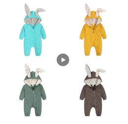 Kid Designer clothes Infant Clothing Overalls Spring Autumn Baby Rompers Rabbit Girls Boys Jumpsuit Kids Costume Outfit Newborn Baby Clothes 2022 new Colours