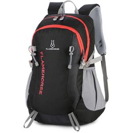 30L Lightweight Hiking Backpack Waterproof Outdoor Sport Camping Climbing Cycling Travel Backpack Daypack Bag Men Women Bag Q0721