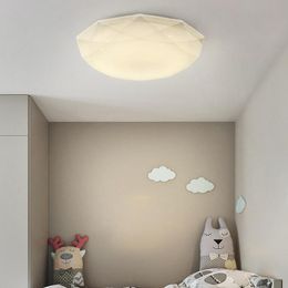 Simple Modern Bedroom Ceiling Lamp Round Porch Balcony Nordic Master Warm Romantic Star Pendant Lamps
