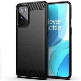 fashionable mobile phone case for oneplus9 business simple and trendy protective cover 19 military antidrop silicone soft shell mobile phone protective cover