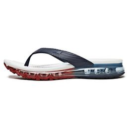 Fashion Men Slippers Summer Classic Slides Designer Beach Sandals for man Outdoor Cushion Slipper Black Red high-quality