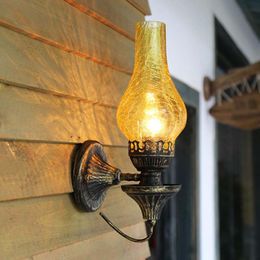 Wall Lamp Vintage Kerosene Hallway Bedroom Balcony Antique Light Loft Industrial Retro Home Decor Uminaire Exterieur