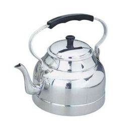 Aluminum Camping Teapot Top Handle High Quality Heat Resistant Picnic Travel Outdoor Kettle 210621