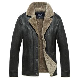 Top Quality Leather Jacket Winter Mens Leather Jacket And Coat Smart Casual Jacket Jaqueta De Couro Masculina jackets