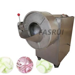 Automatic Vegetable Cutting Machine Commercial Multi-Function Electric Carrot Ginger Slicer Onion Shred Maker