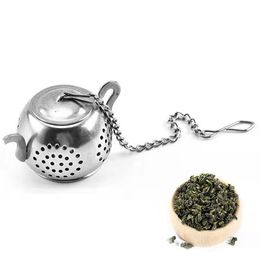 Household stainless steel Teapot Infuser Tea Pot Strainers drainer accessories maker Kitchen Utensils SN2504